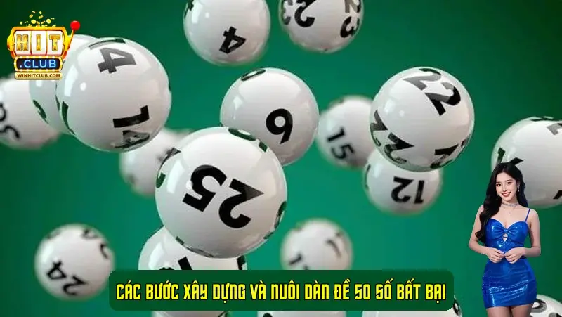 Các bước xây dựng và nuôi dàn đề 50 số bất bại Các bước xây dựng và nuôi dàn đề 50 số bất bại